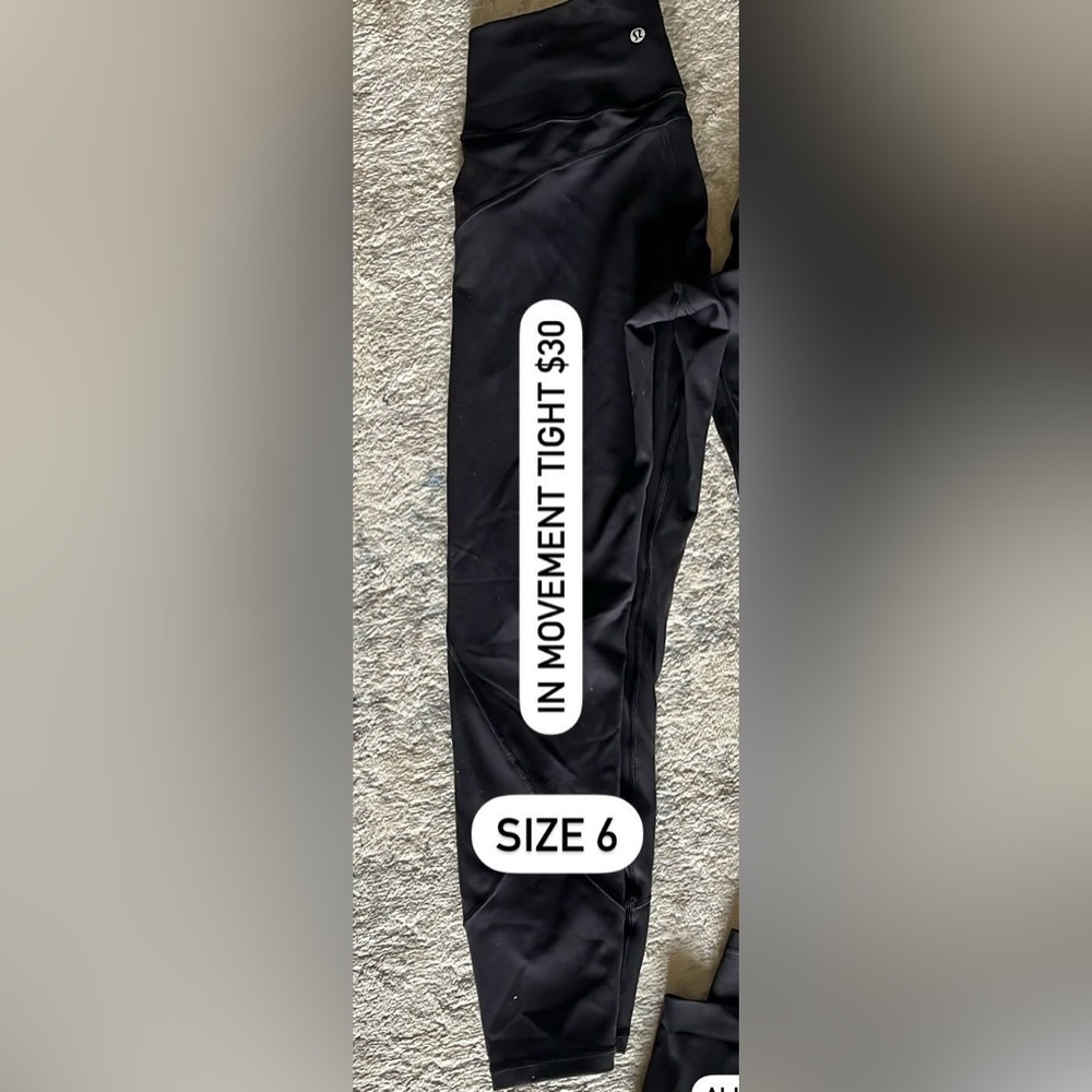 Lululemon in-movement legging